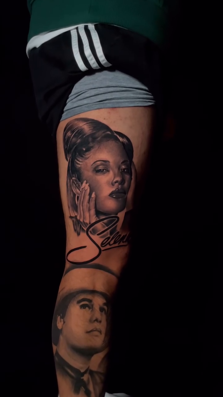 Tattoo by @inkedbyscratch — realism, black_and_grey