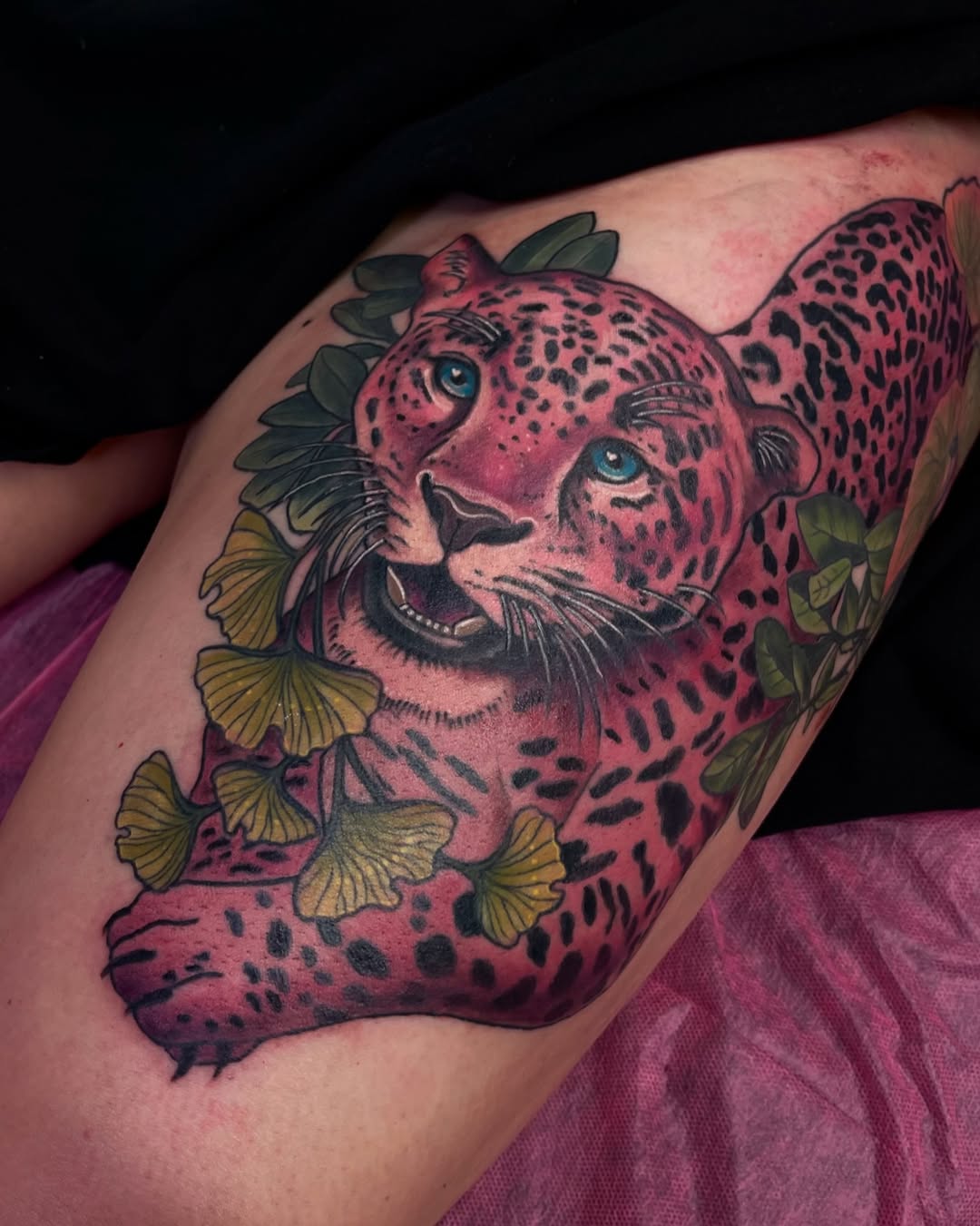 Tattoo by @courtneyann_arts — realism, neo_traditional
