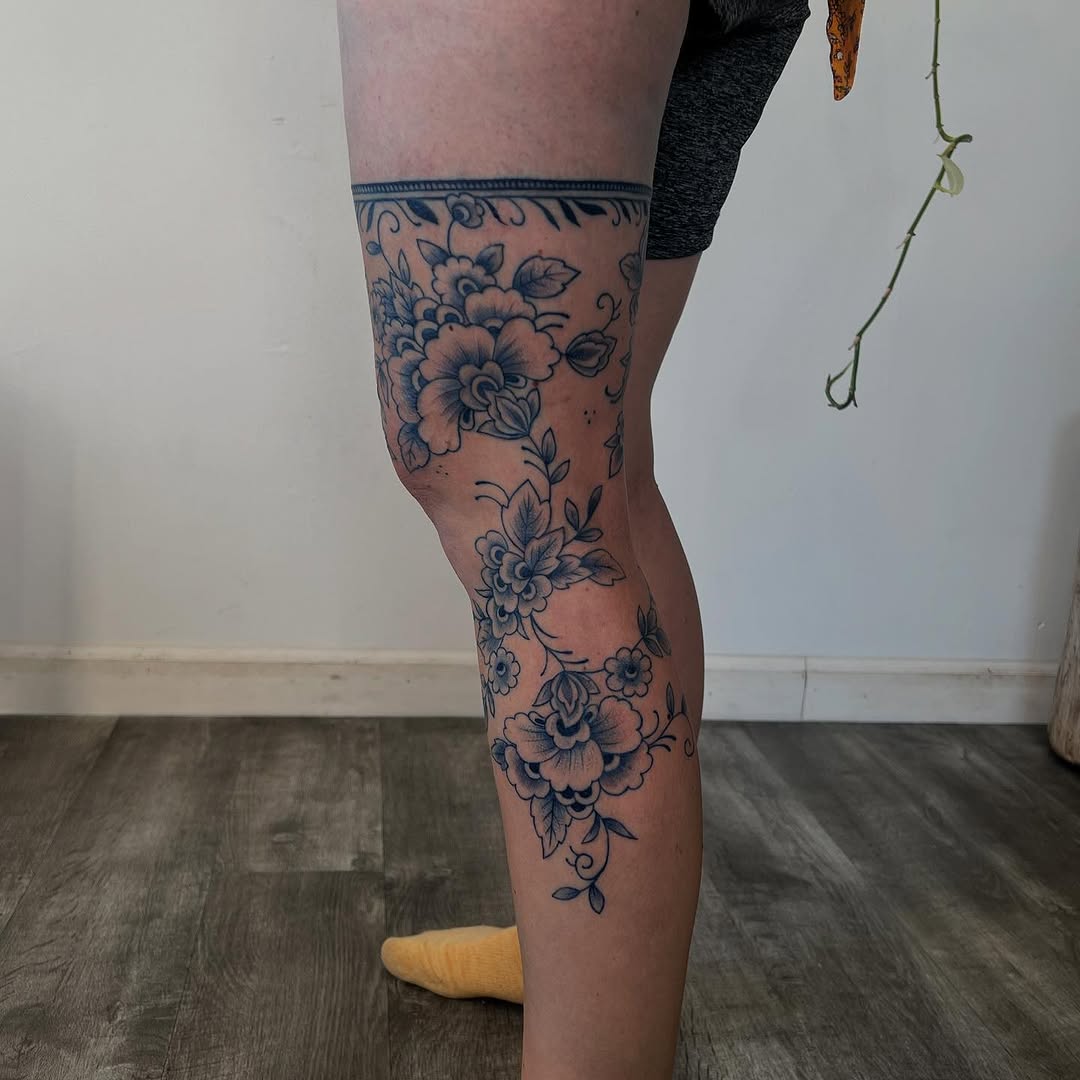 Tattoo by @misskwan — illustrative, black_and_grey