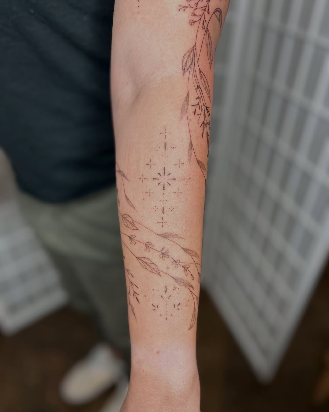 Tattoo by @dottedbydama — fine_line
