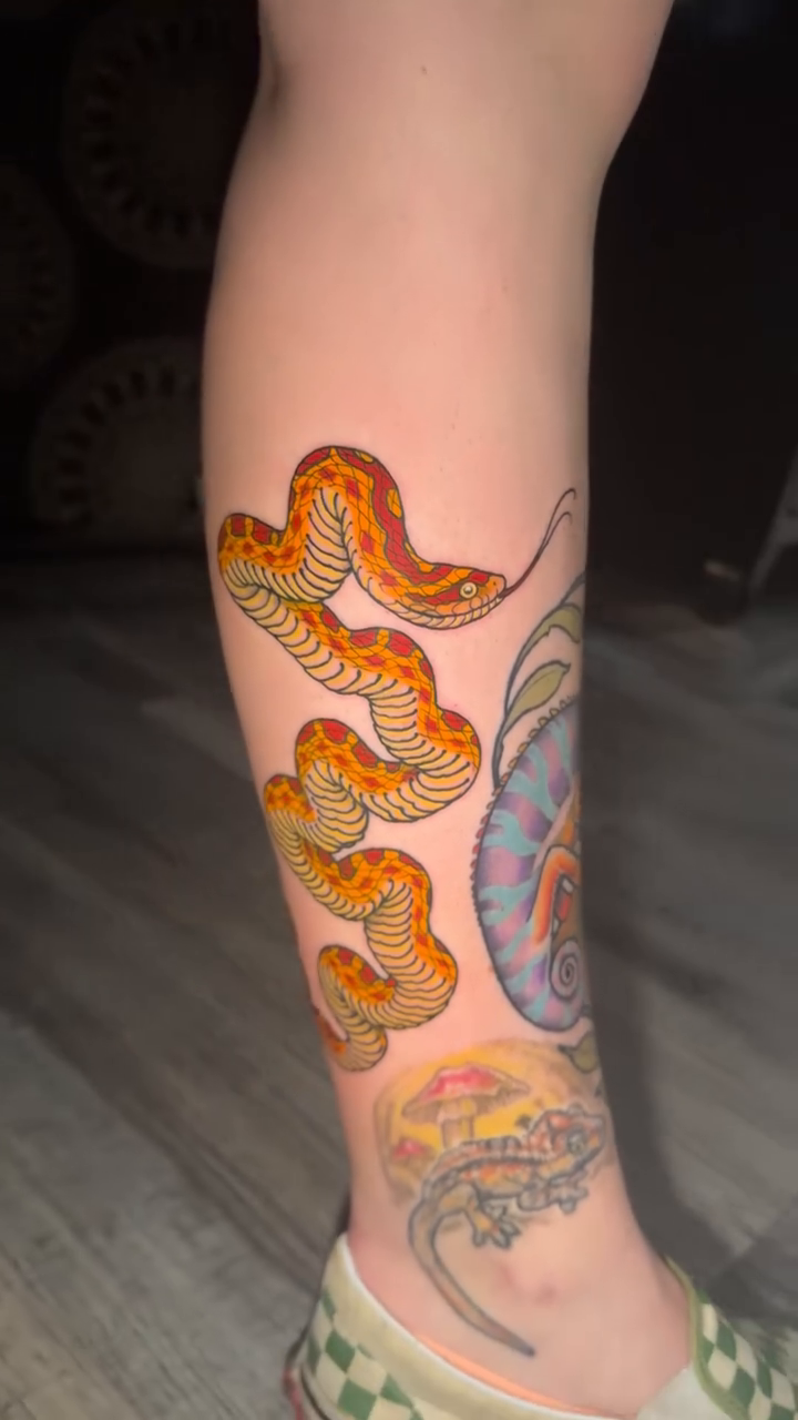 Tattoo by @julioferrerart — neo_traditional, realism