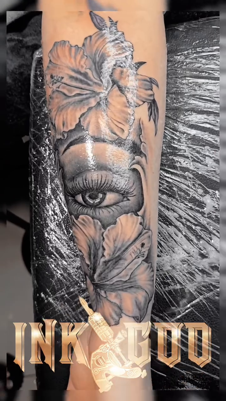 Tattoo by @inkgod_klazzik — black_and_grey, realism