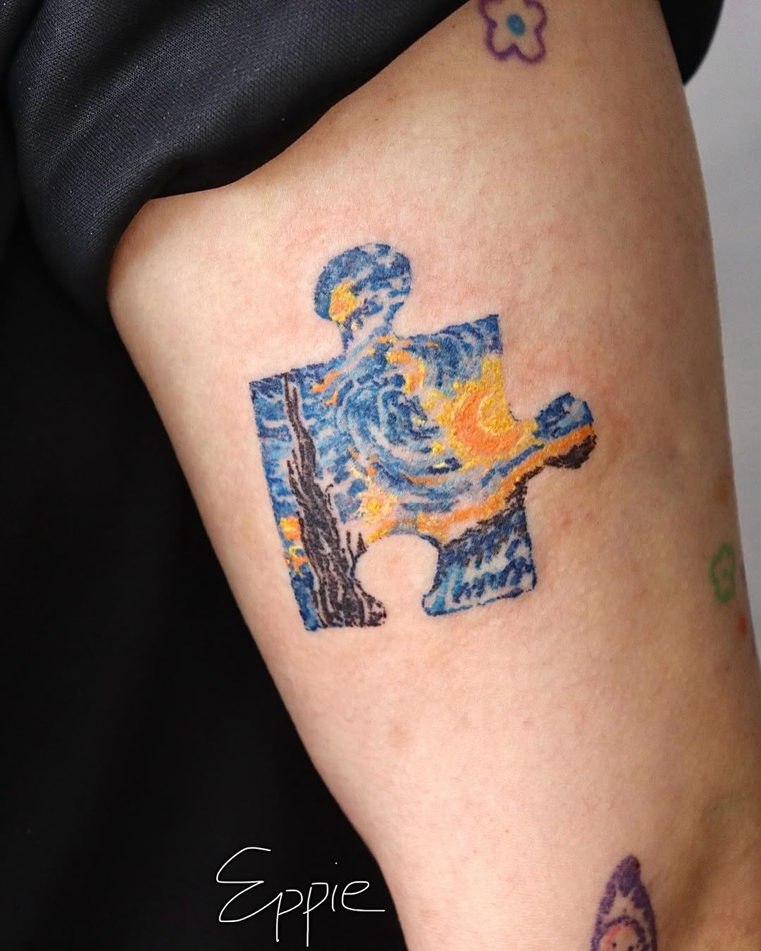 Tattoo by @xx__damm_tt — realism, watercolor
