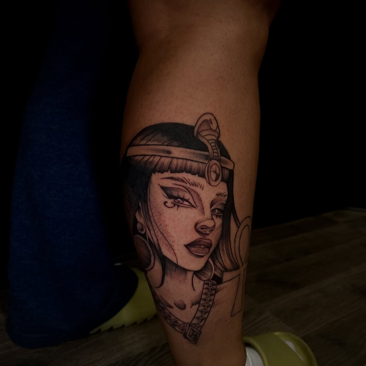 Tattoo by @marquesjneal — black_and_grey, chicano