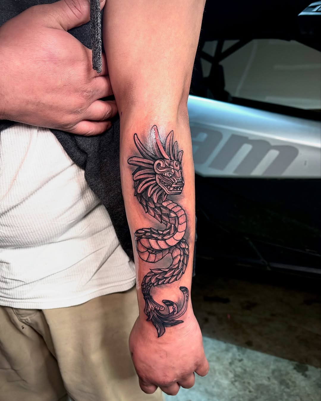 Tattoo by @tenaciousdiip โ black_and_grey, illustrative