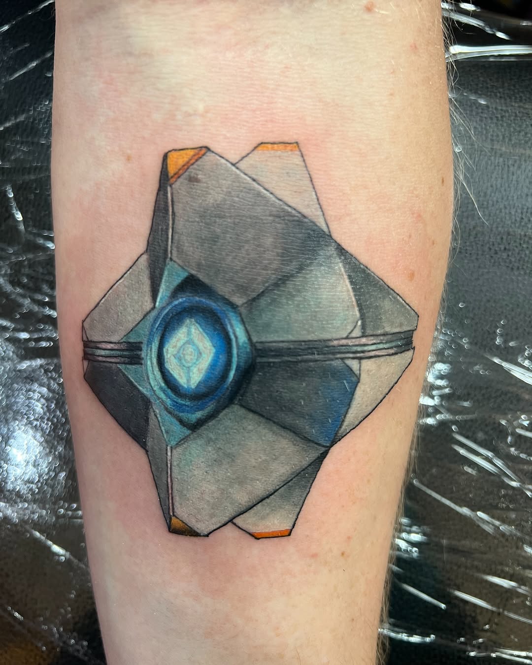 Tattoo by @bearthedemo — realism, black_and_grey