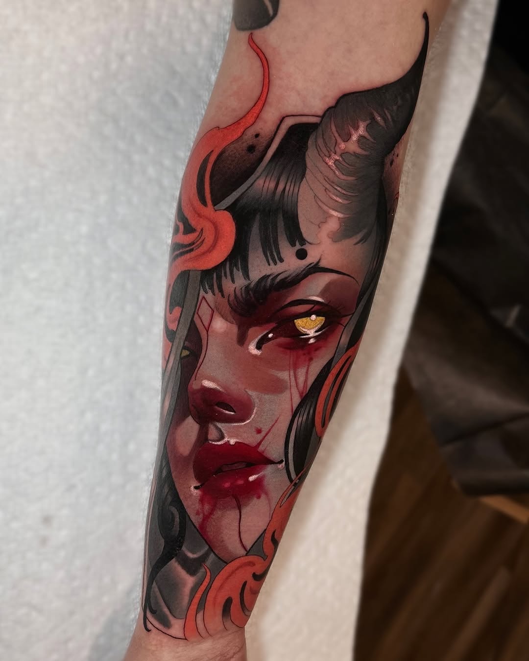 Tattoo by @levimurphyart — dark_realism