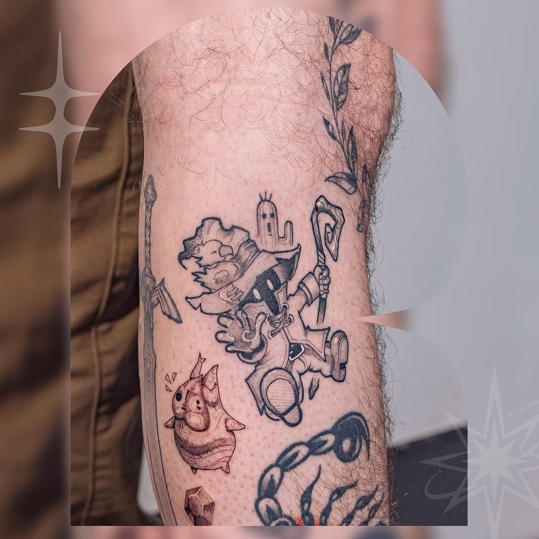 Tattoo by @hvy_krm β anime