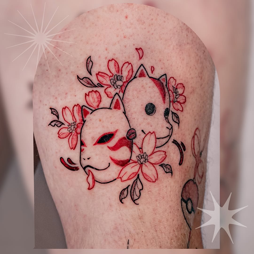Tattoo by @hvy_krm β anime
