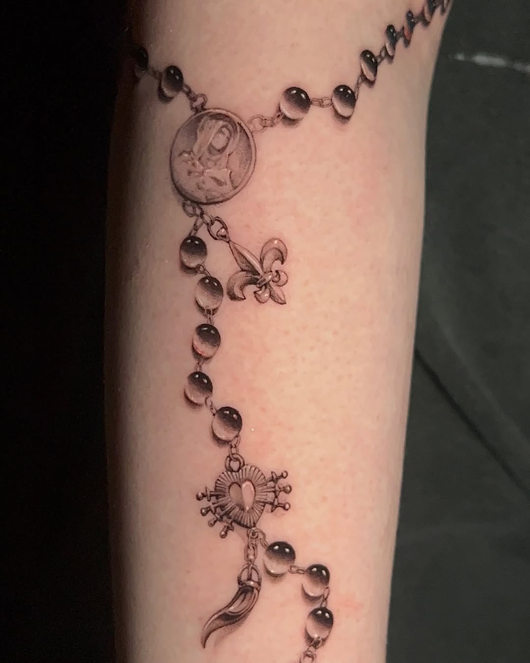 Tattoo by @obsidianinkstudio — black_and_grey, realism
