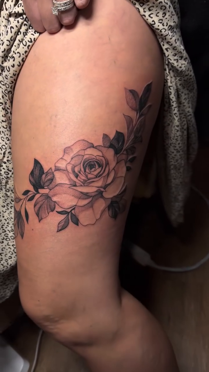 Tattoo by @zeaatattoos — black_and_grey, realism