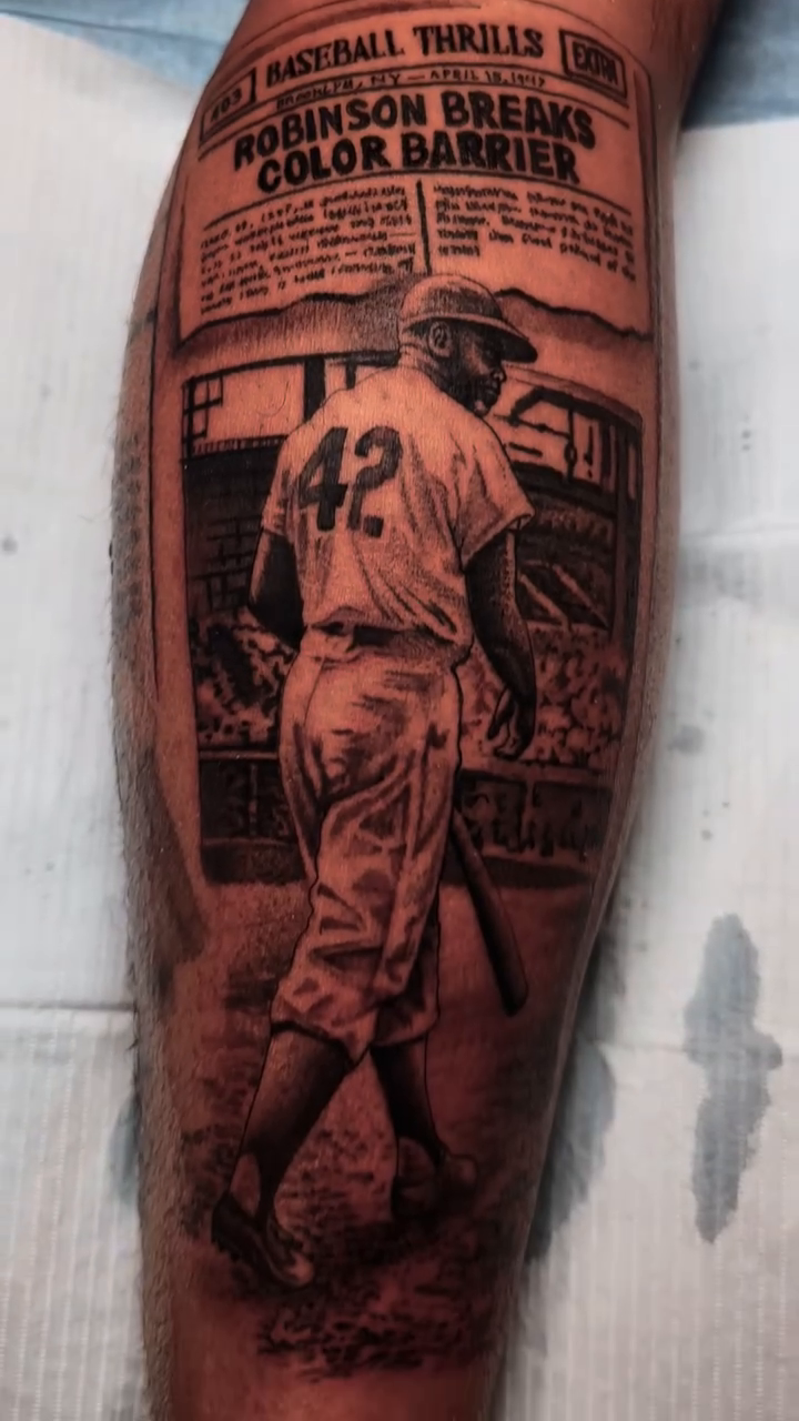 Tattoo by @skotydont — realism, black_and_grey