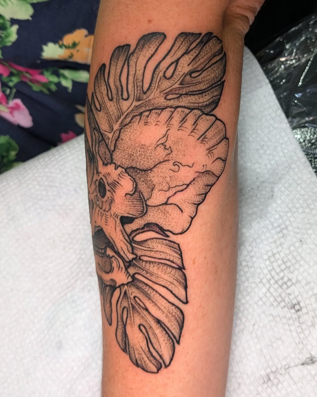 Tattoo by @jazihnotattoo — black_and_grey, realism