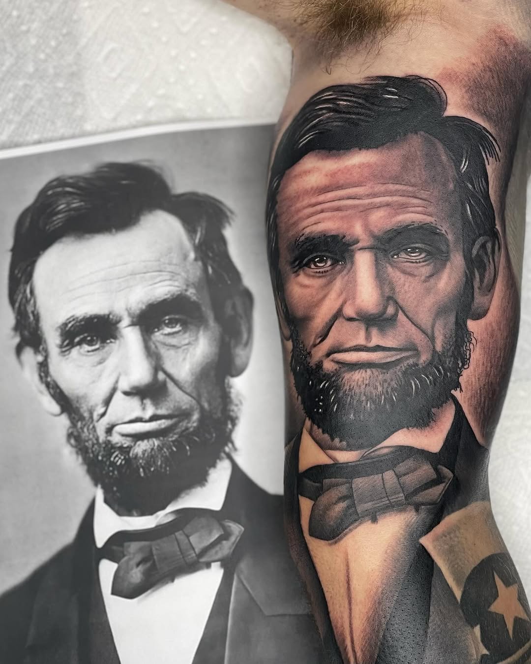 Tattoo by @jettjansky — realism, black_and_grey