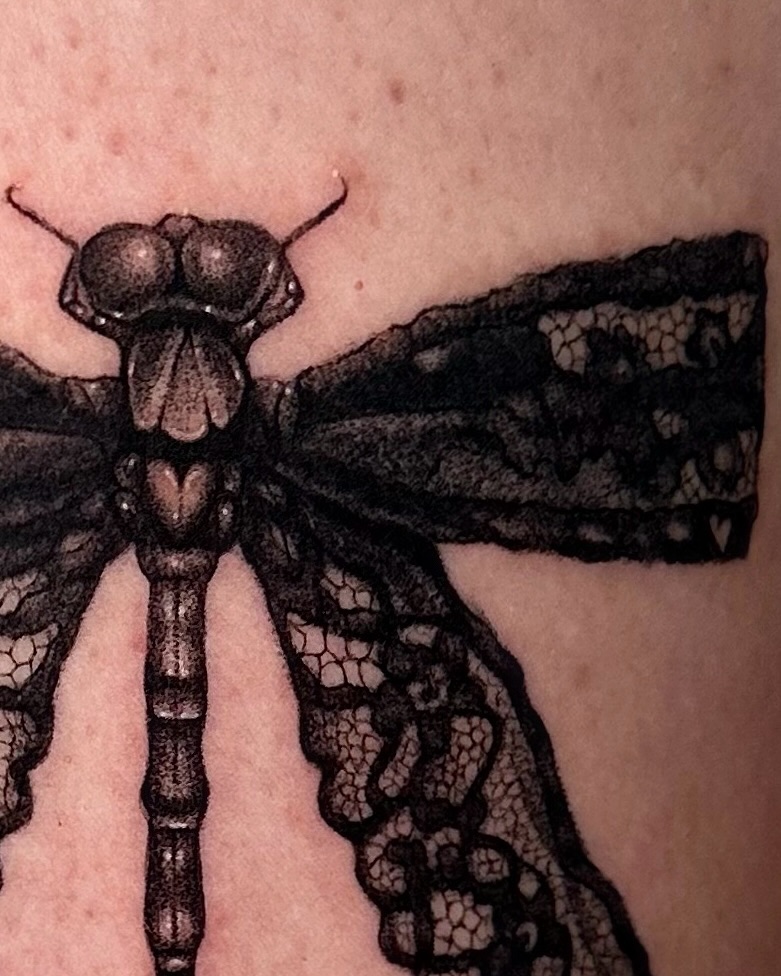 Tattoo by @ilovebluestattoos — black_and_grey, realism