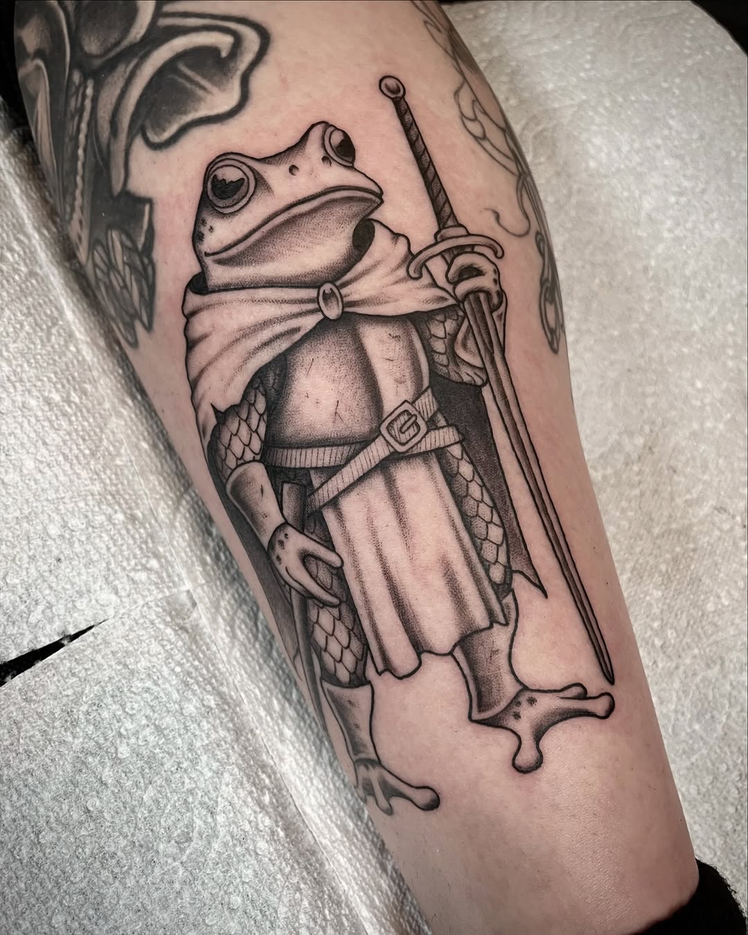 Tattoo by @corn.on.the.jacob — black_and_grey, realism