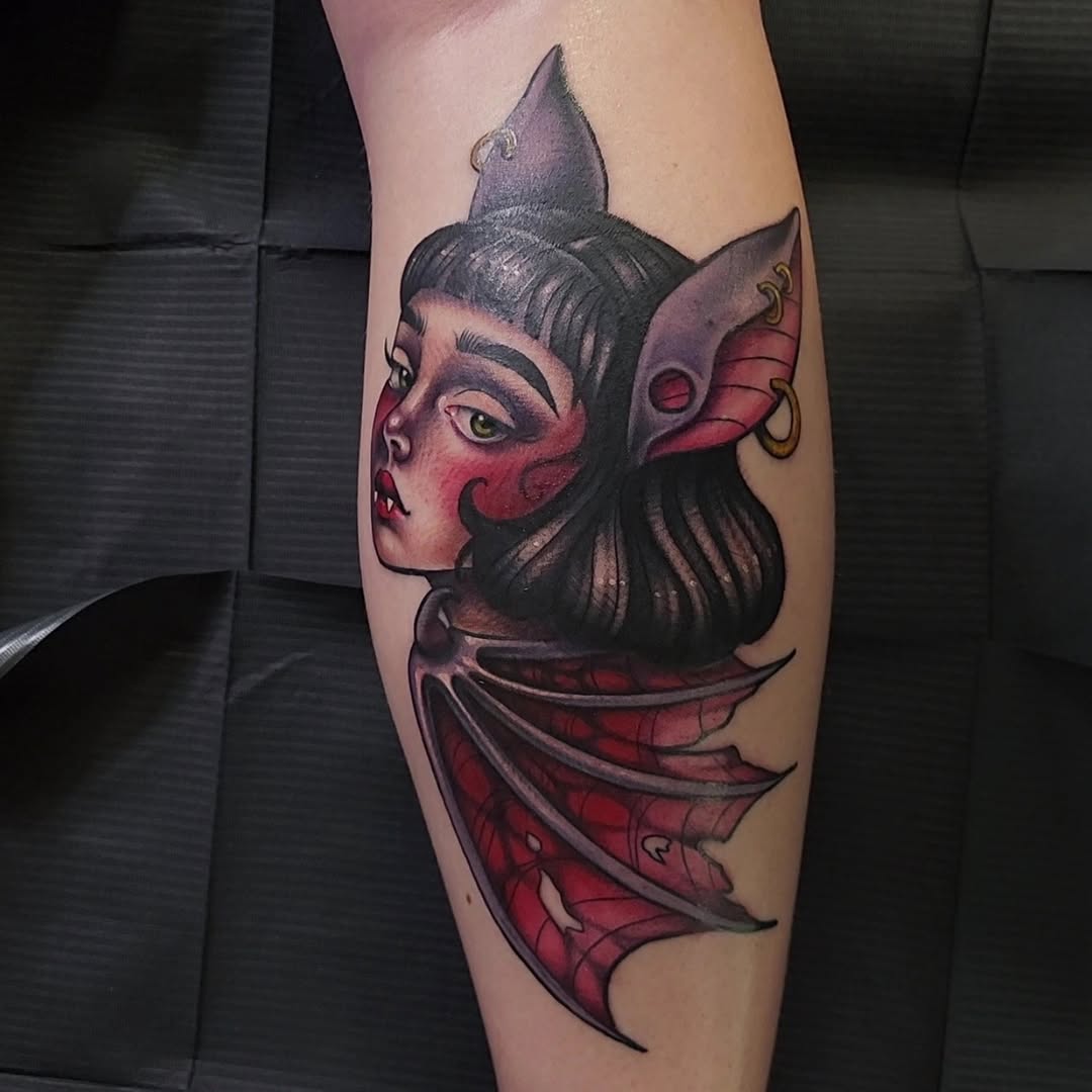 Tattoo by @meekotattoos — neo_traditional, illustrative