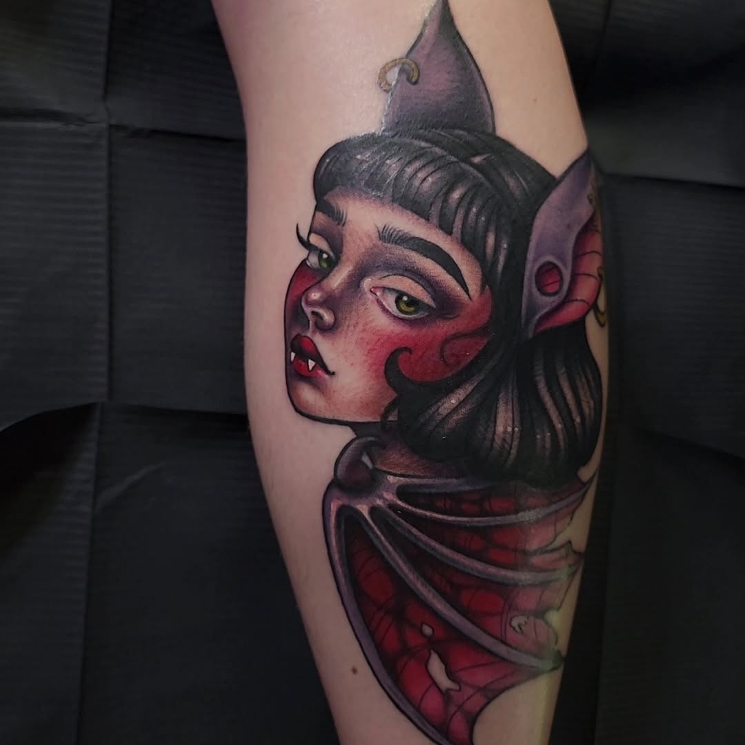 Tattoo by @meekotattoos — neo_traditional, illustrative