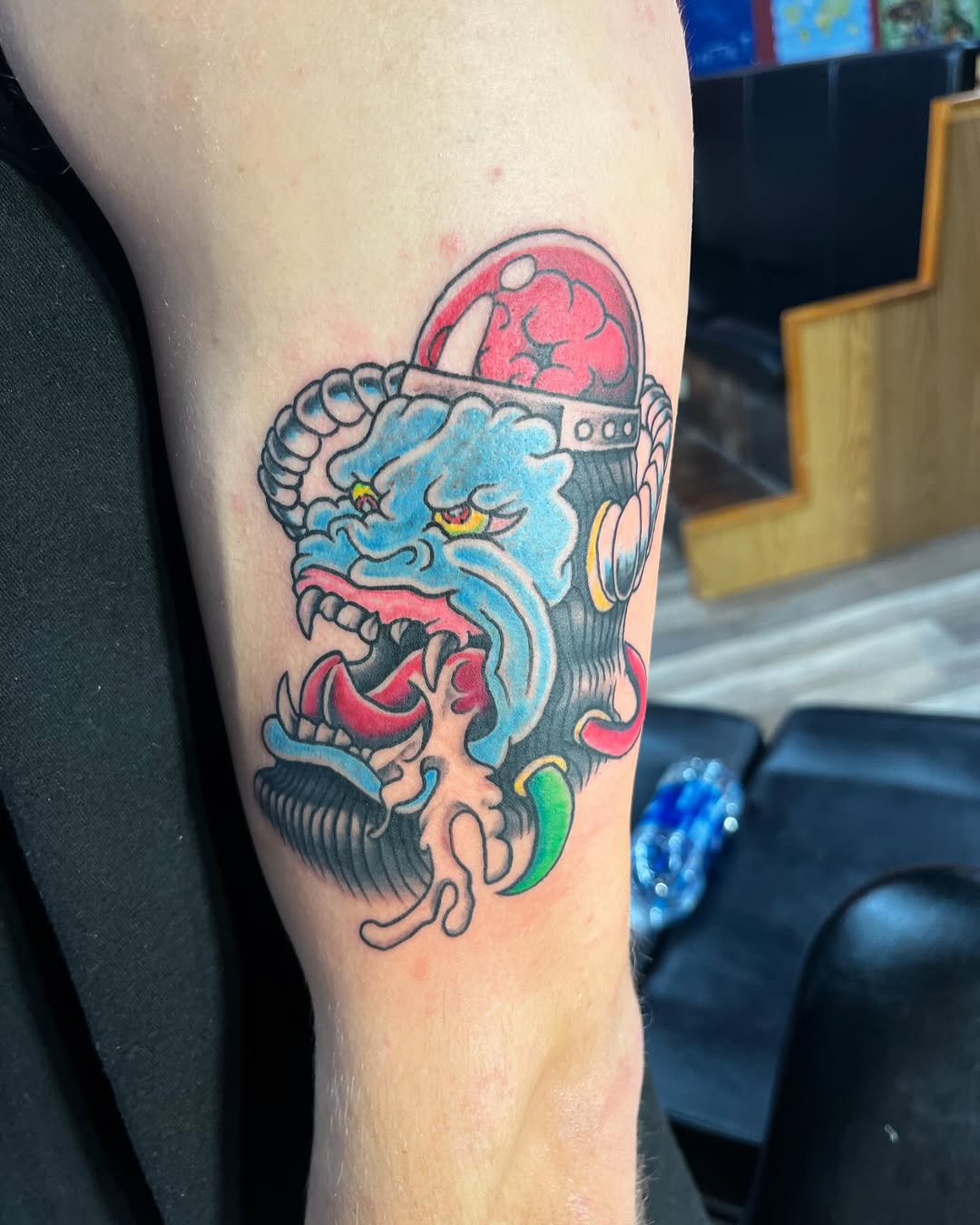 Tattoo by @gauge.creations — new_school