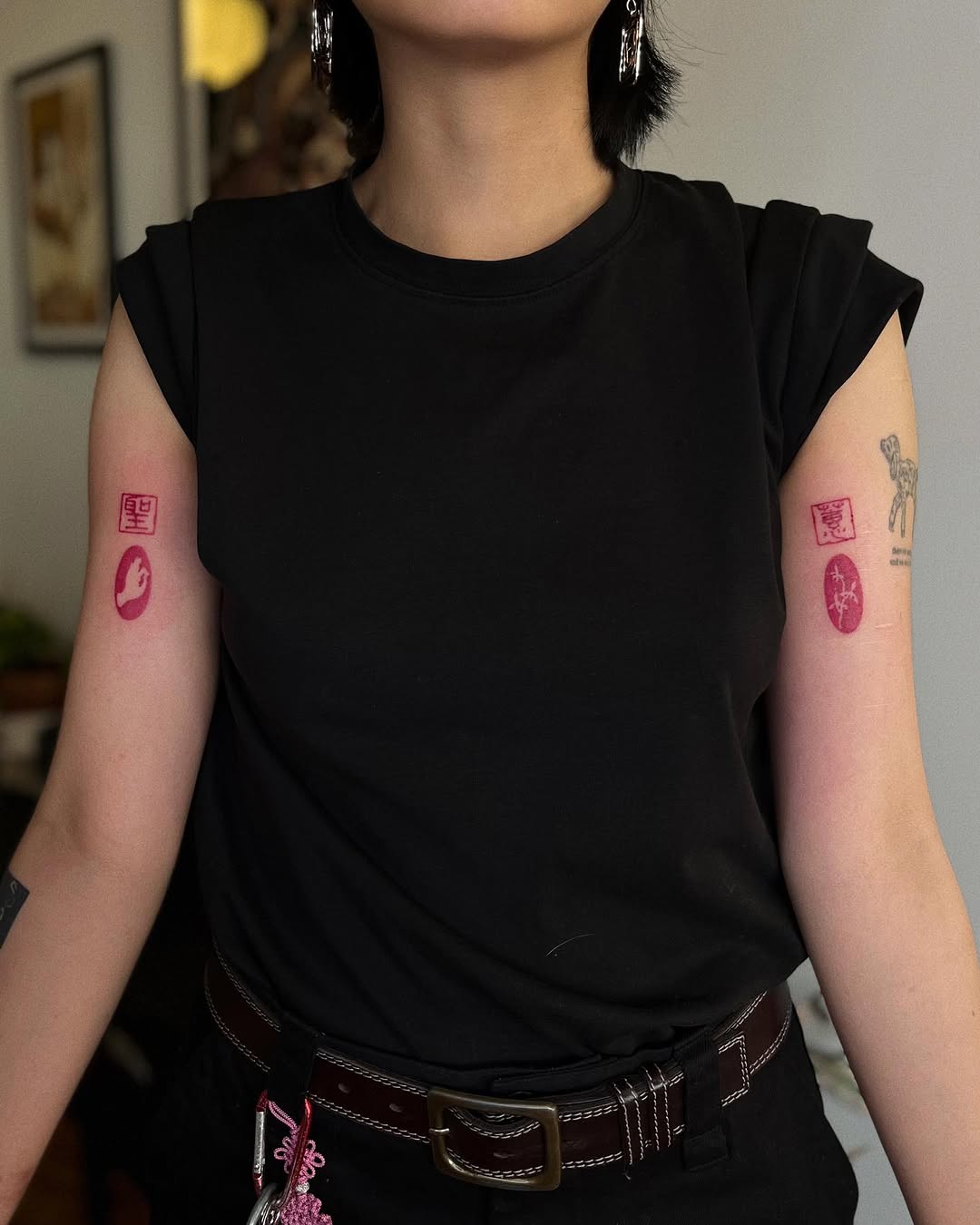 Tattoo by @sankangstudio — illustrative, minimalist