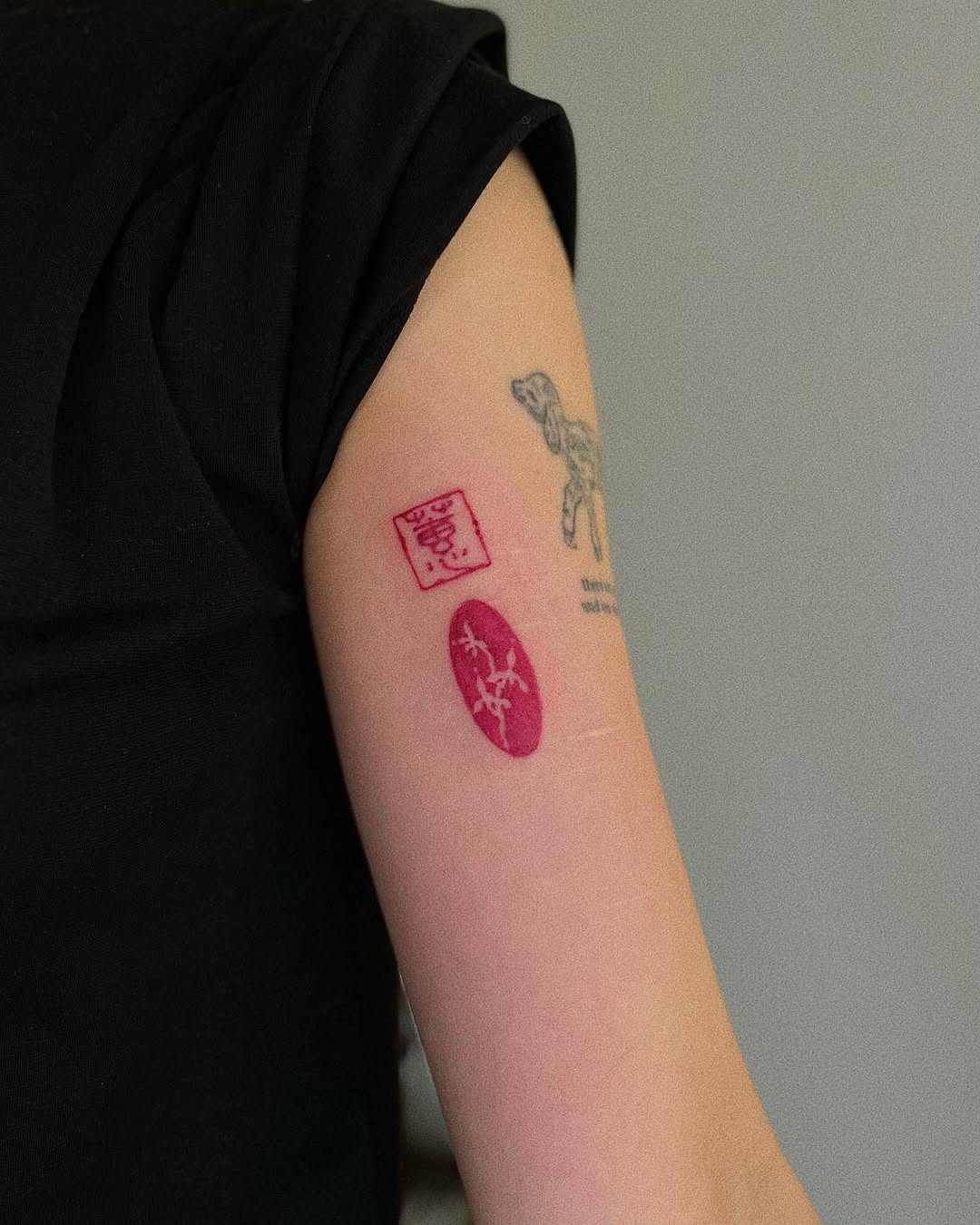 Tattoo by @sankangstudio — illustrative, minimalist