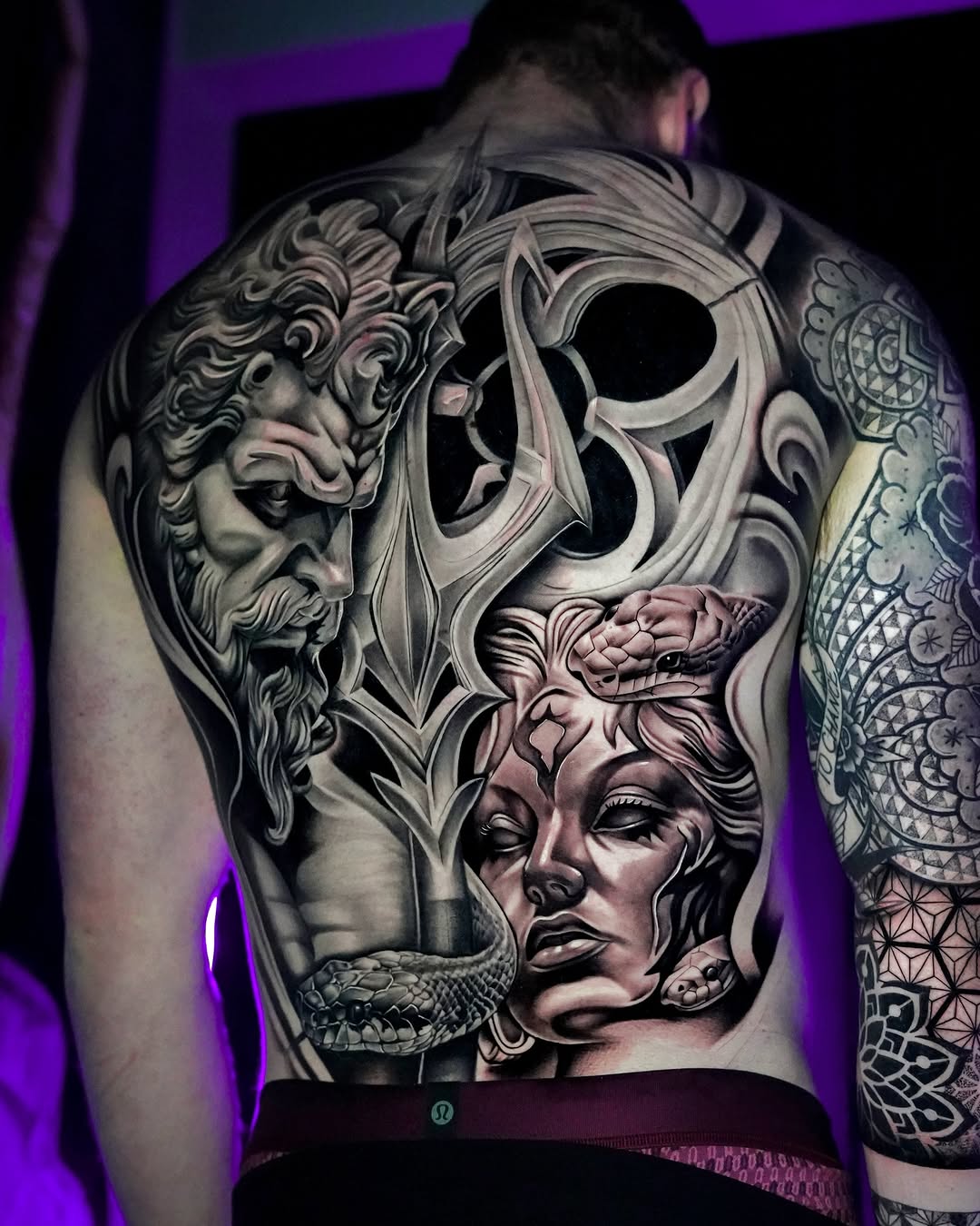 Tattoo by @alecx.inked โ realism, black_and_grey