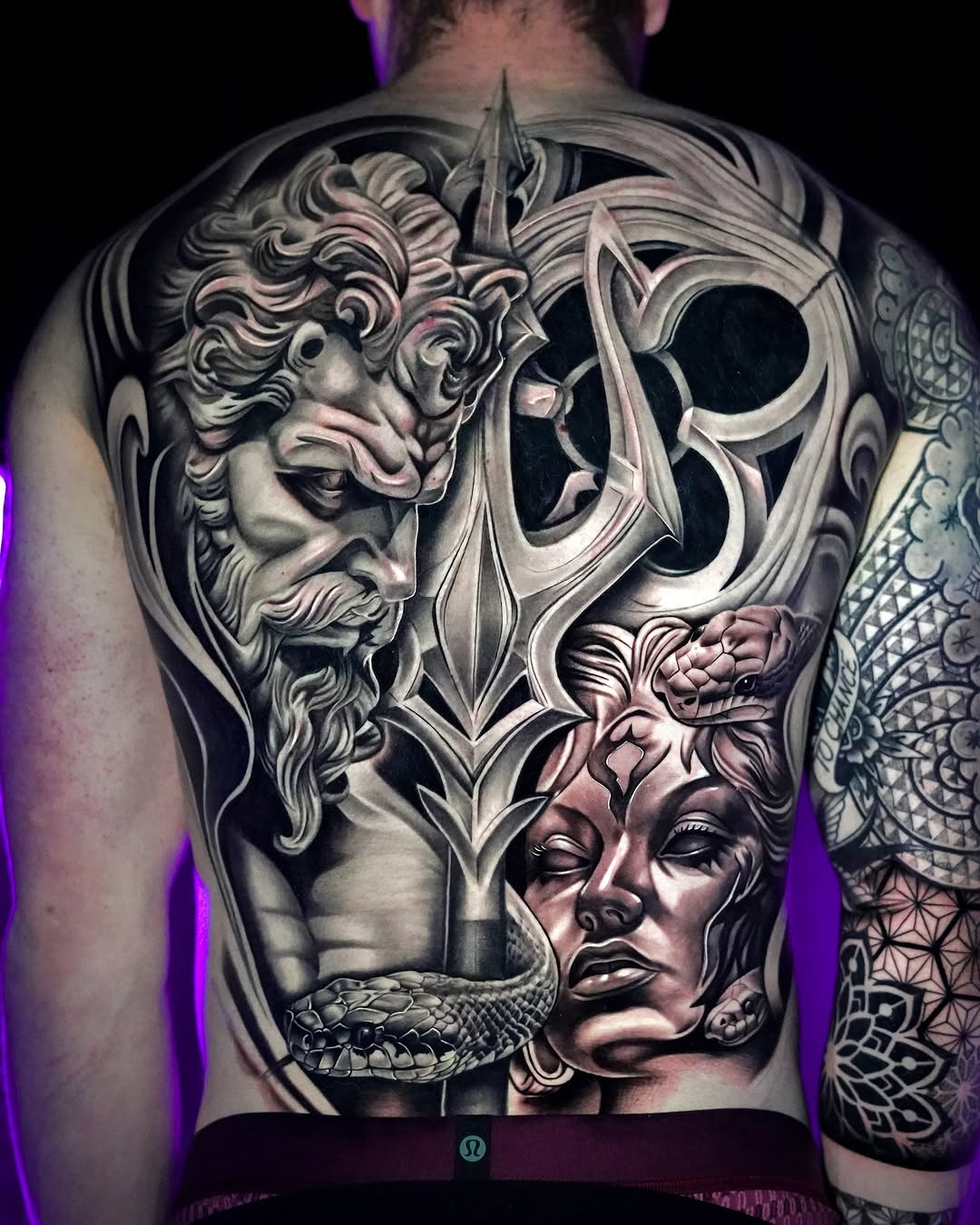 Tattoo by @alecx.inked โ realism, black_and_grey