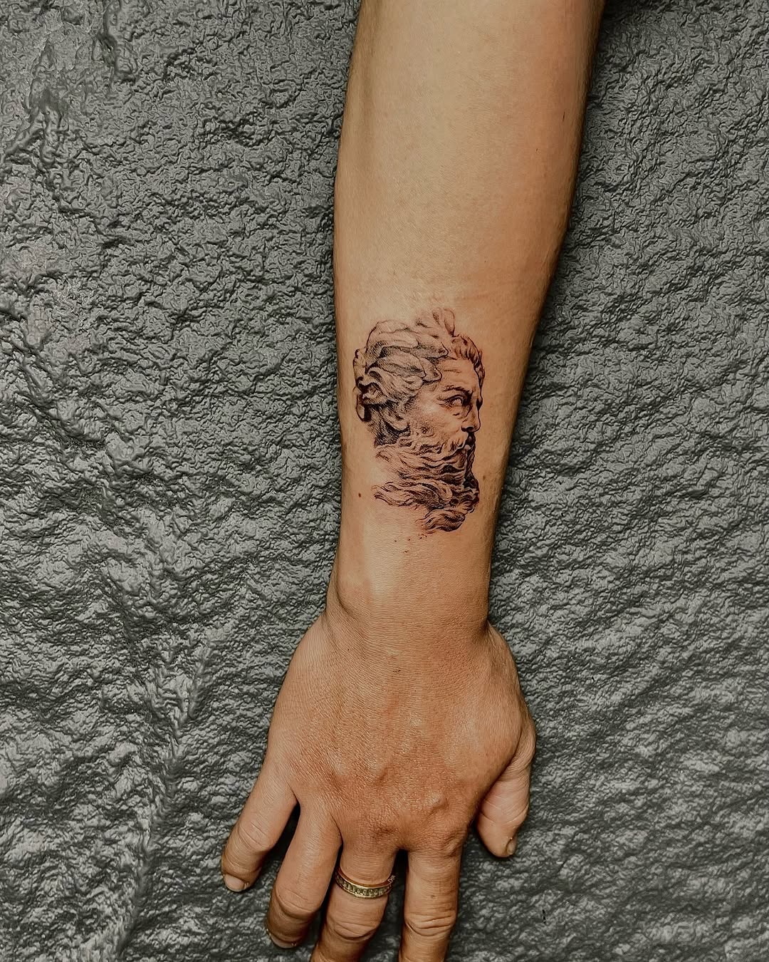 Tattoo by @justf.clara — realism, black_and_grey