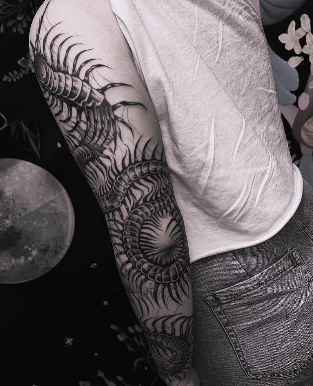 Tattoo by @tattoosbyanna_ — blackwork