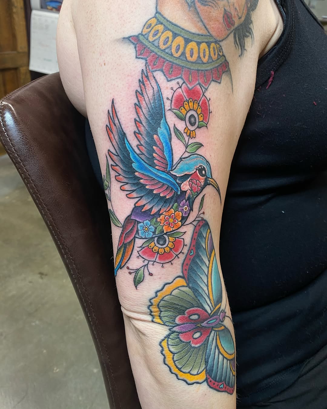 Tattoo by @omaredmisontattooer — neo_traditional, realism