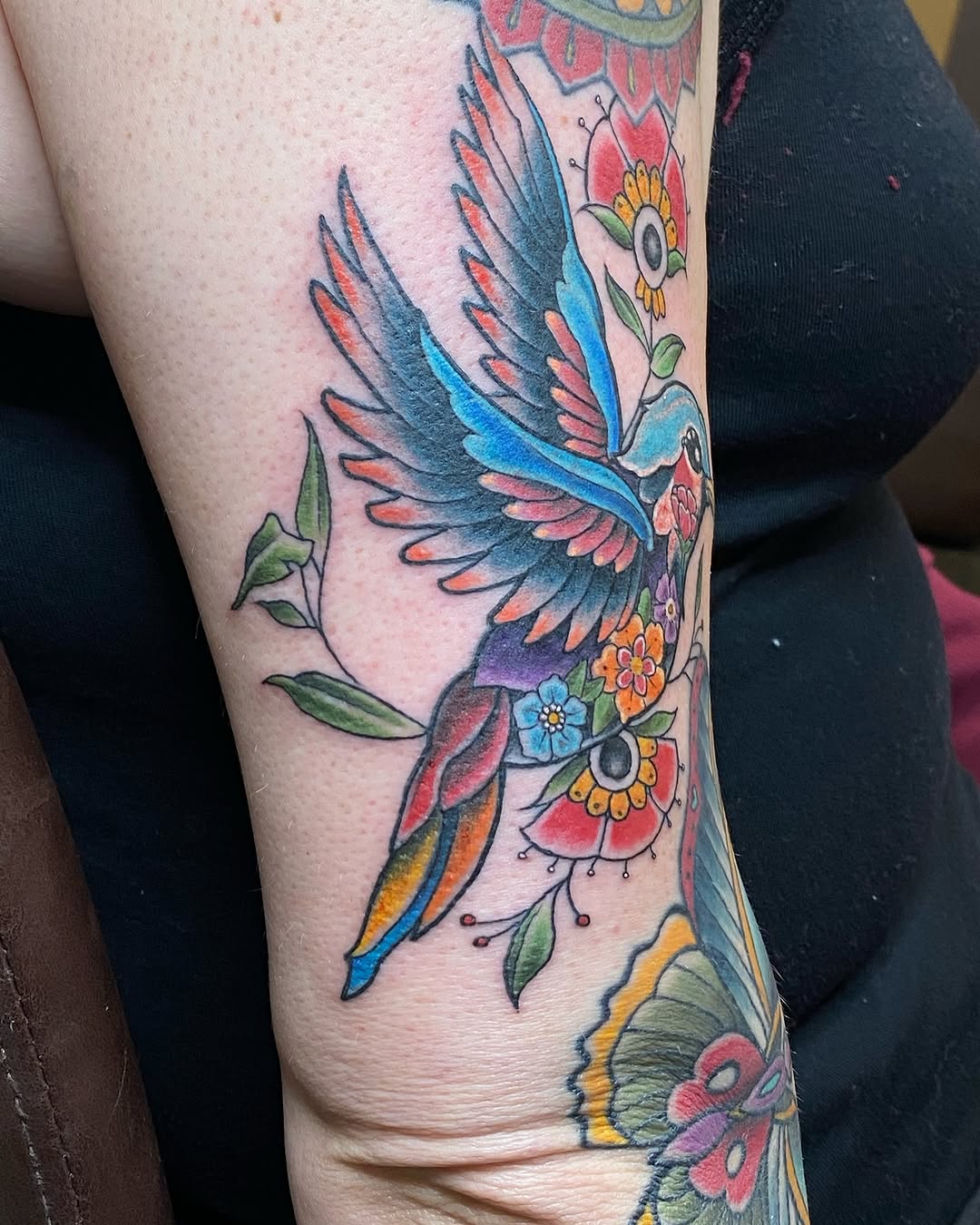 Tattoo by @omaredmisontattooer — american_traditional, neo_traditional