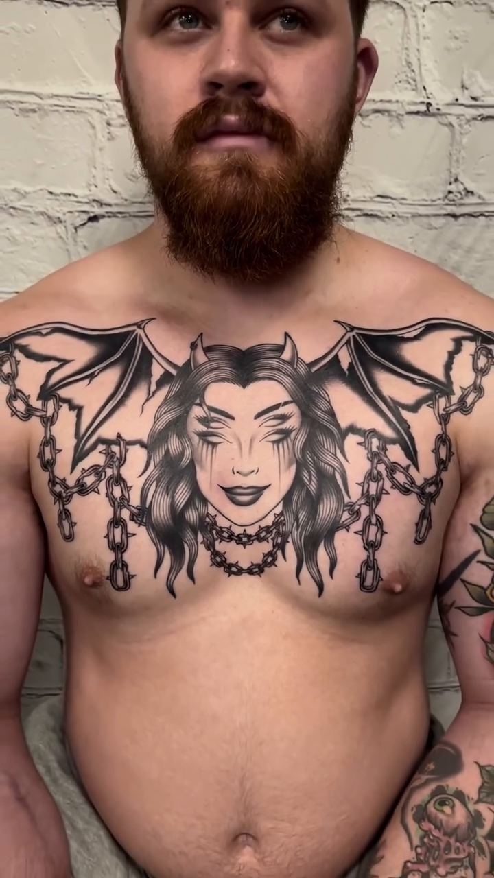 Tattoo by @remxtattoos — black_and_grey, realism