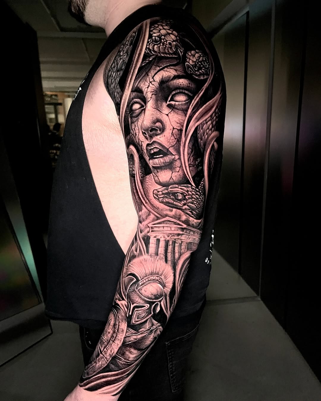Tattoo by @rodomaciel β realism, black_and_grey