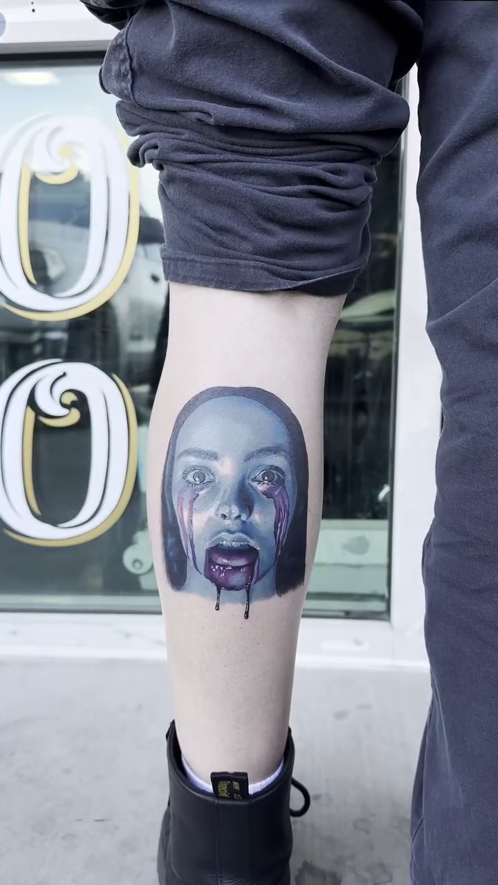 Tattoo by @leslieluck — realism, dark_realism