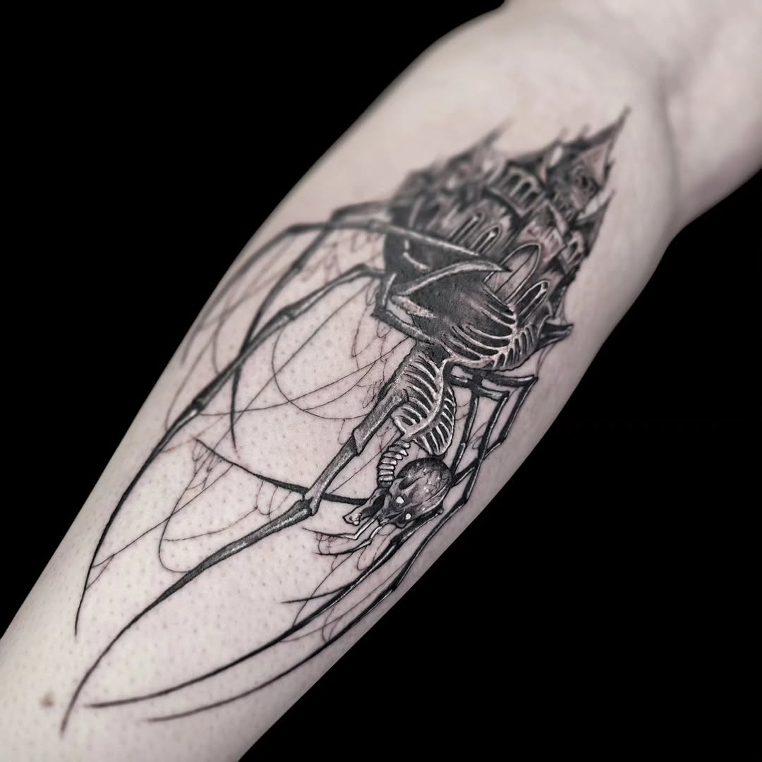 Tattoo by @dark_altar_tattoo — dark_realism, blackwork