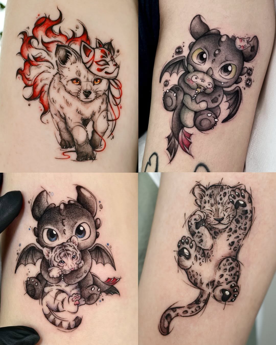 Tattoo by @neonghae β anime, illustrative