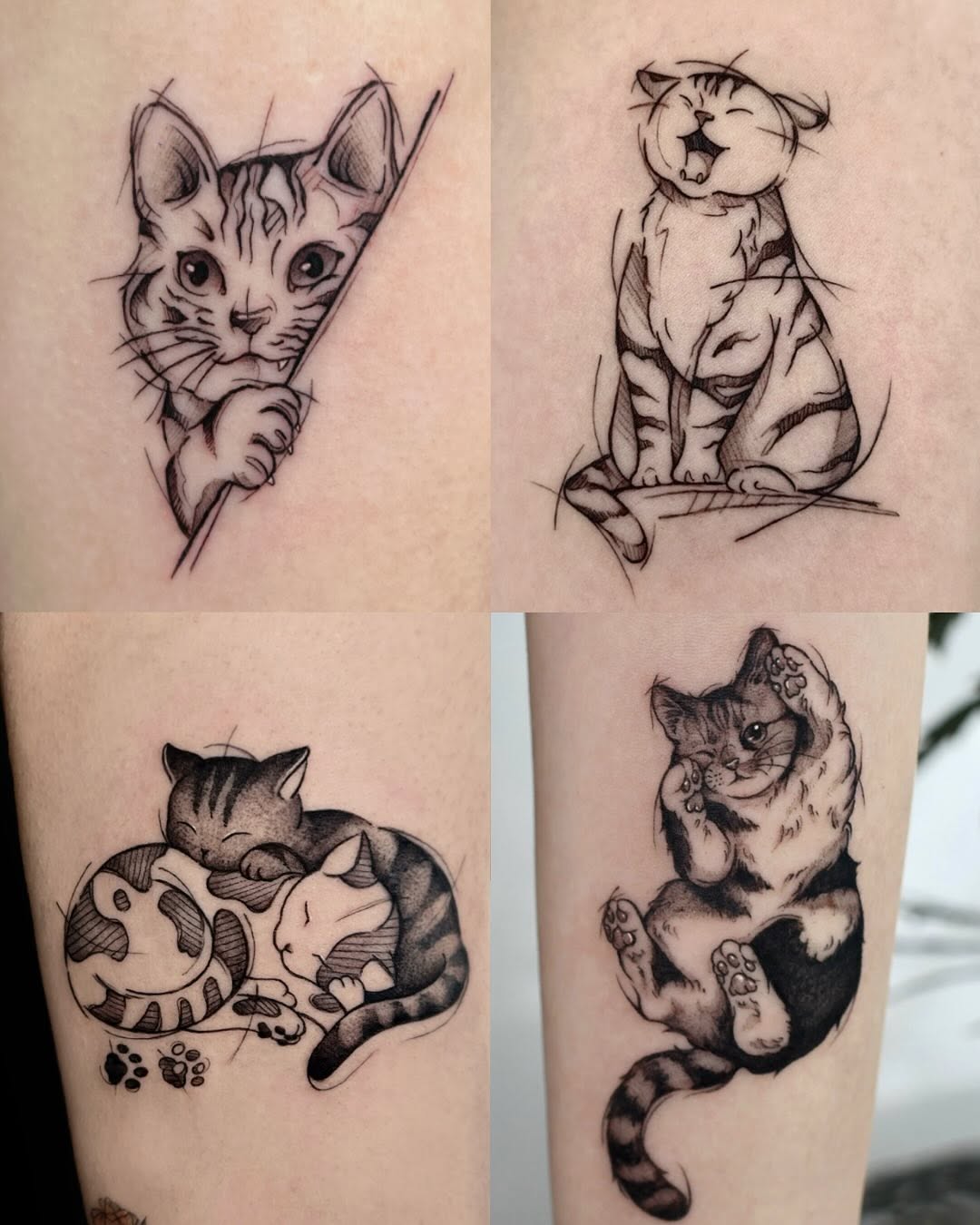 Tattoo by @neonghae β sketch, black_and_grey