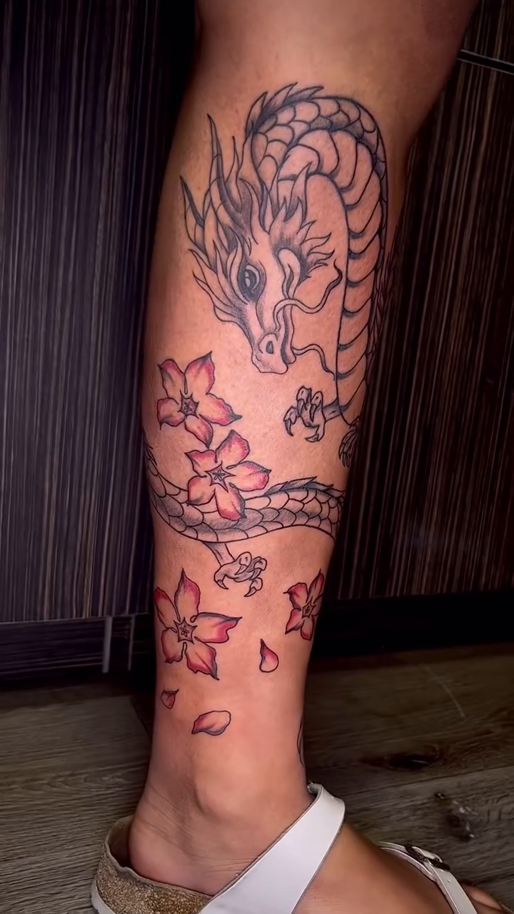 Tattoo by @a.michellearts — illustrative, black_and_grey
