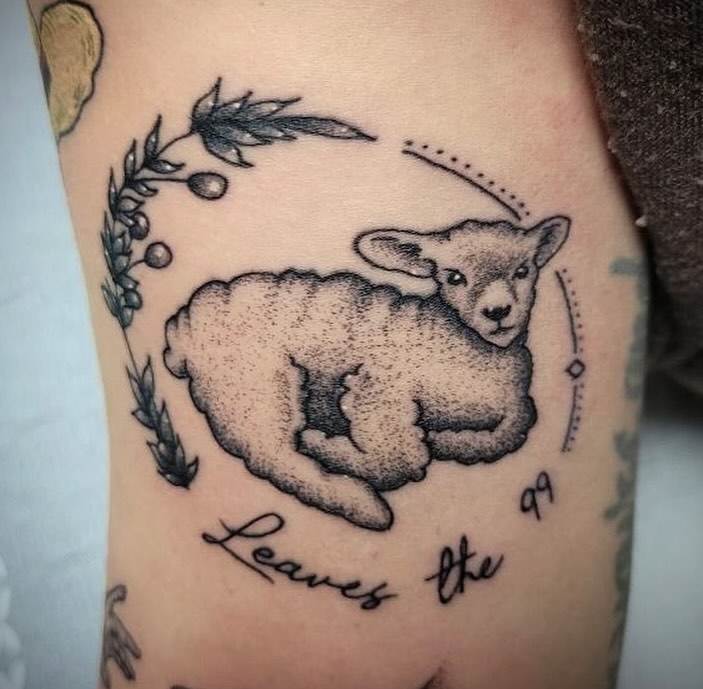 Tattoo by @luckyseventattoos — fine_line, lettering_script