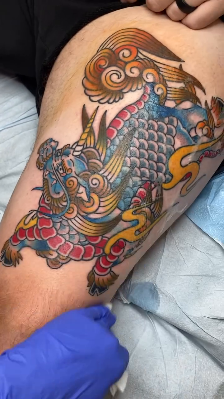 Tattoo by @chelsartistry — japanese_irezumi