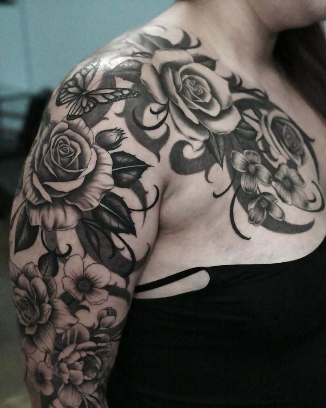 Tattoo by @stilow_ink — black_and_grey, realism