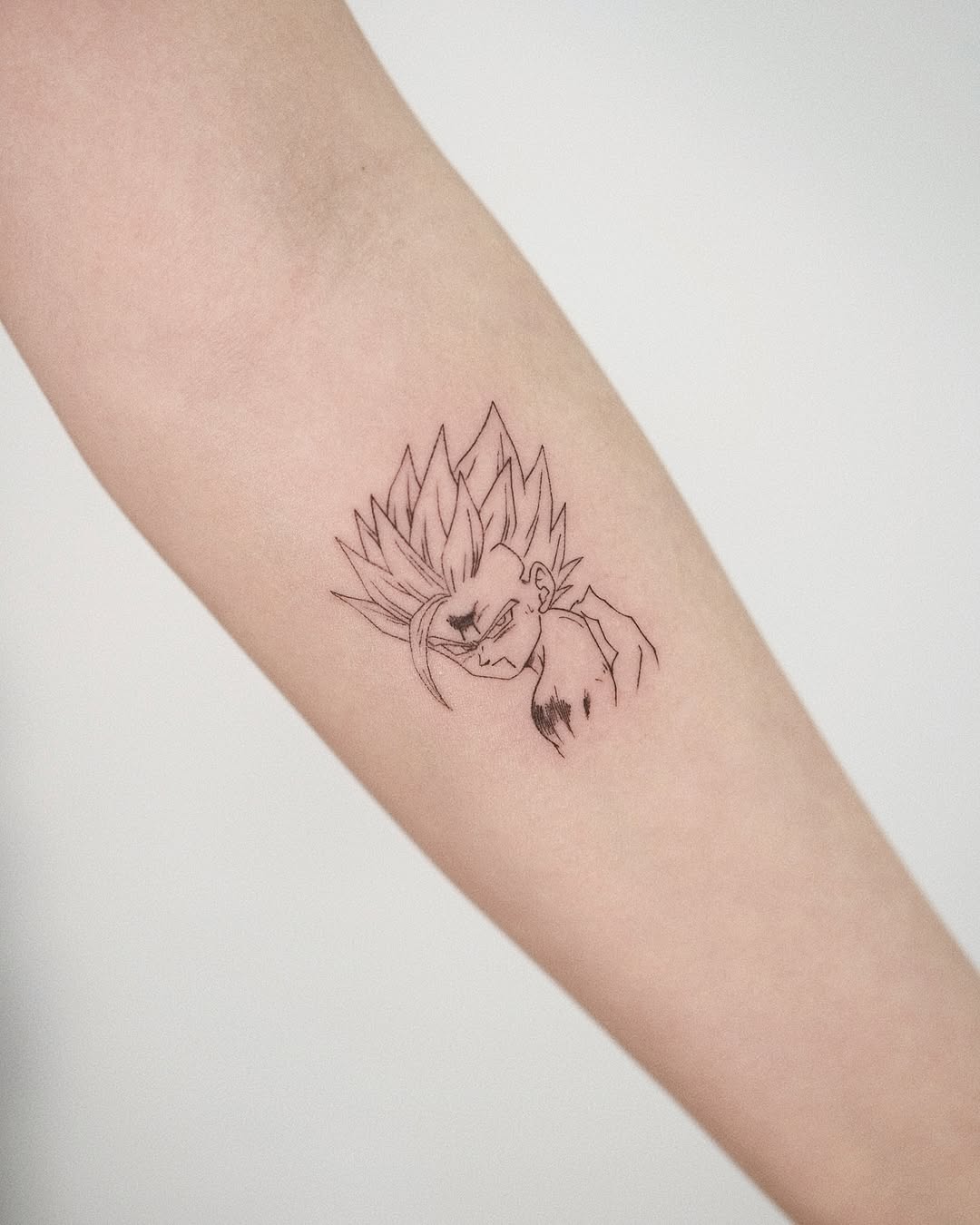 Tattoo by @13.tattooer โ fine_line, anime
