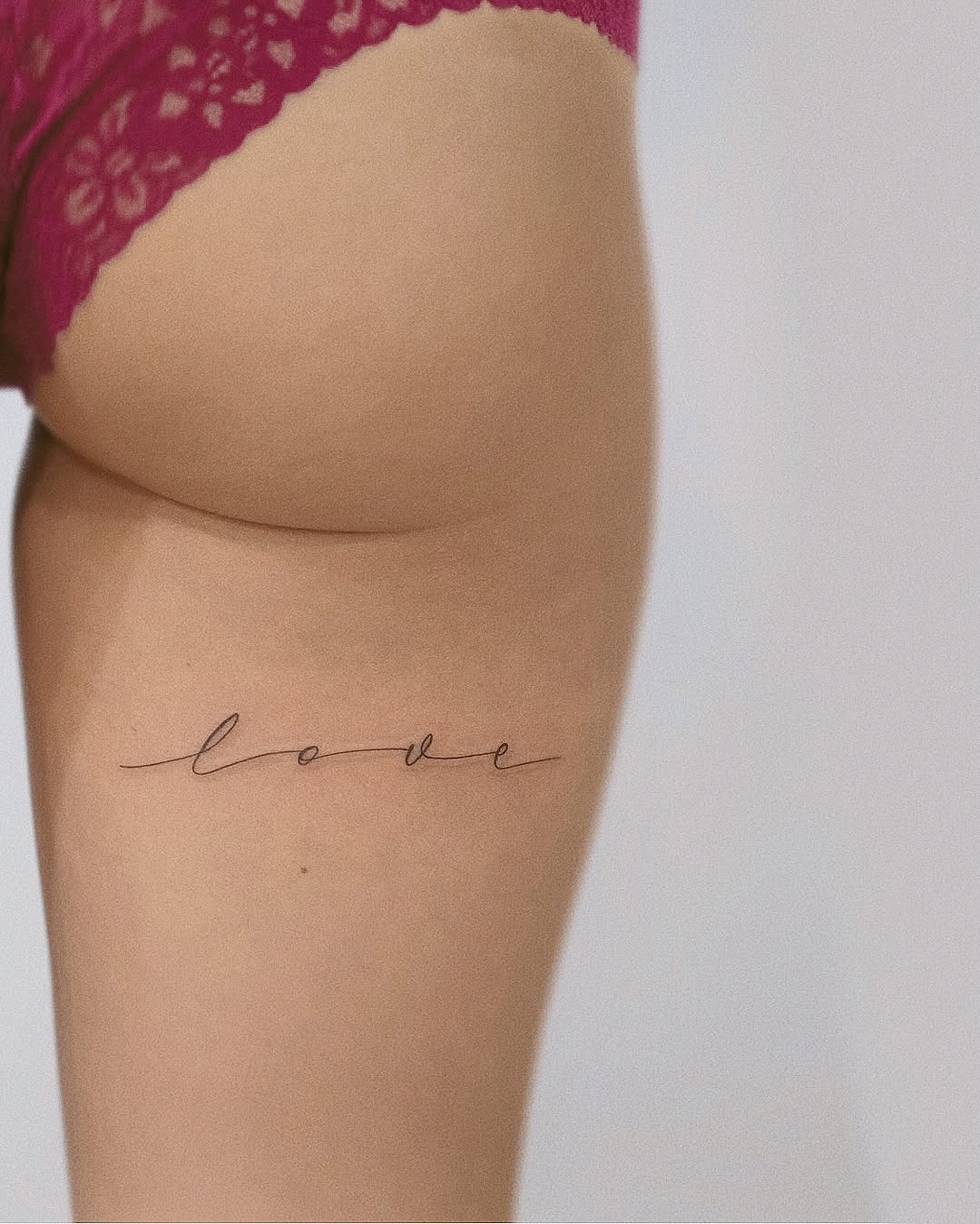 Tattoo by @13.tattooer โ lettering_script, fine_line