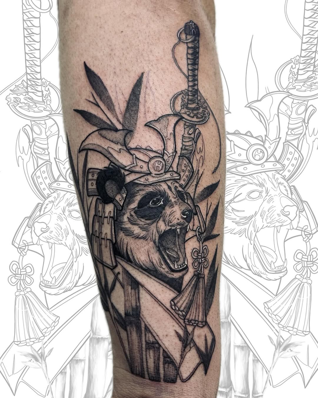 Tattoo by @jaqui.sieras — black_and_grey, realism
