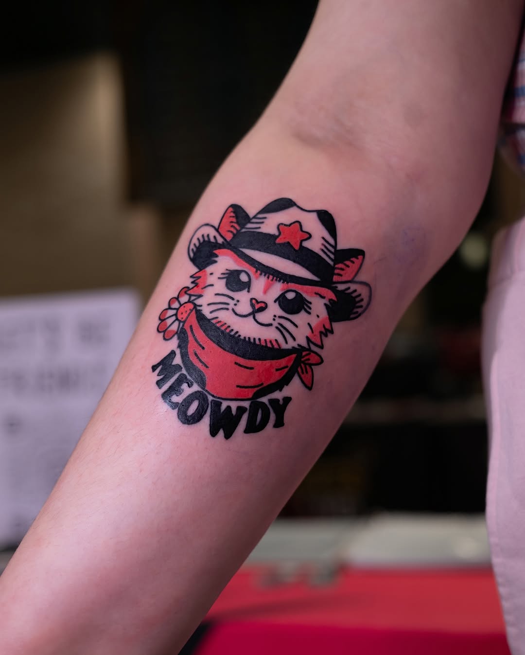 Tattoo by @sadcattattoo — new_school