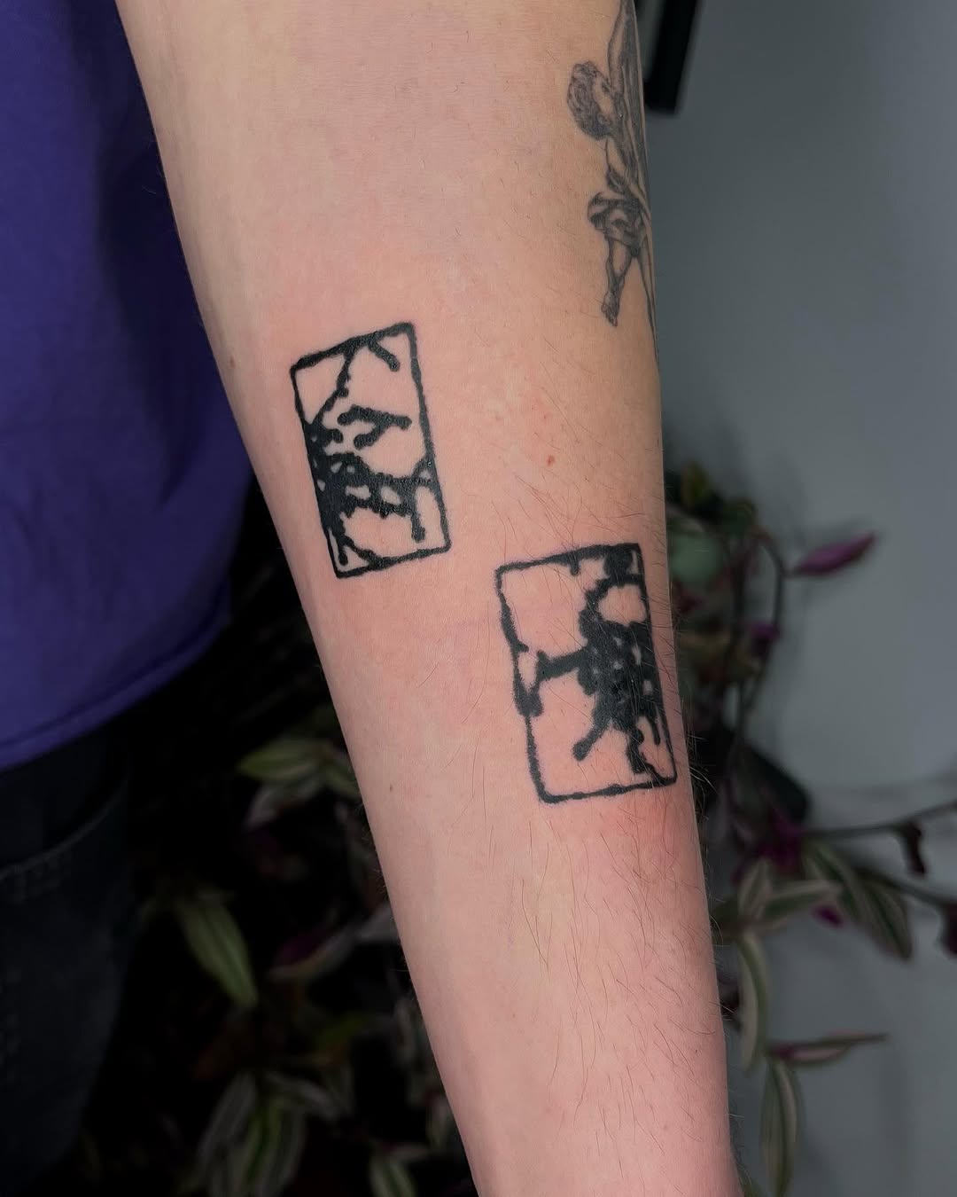 Tattoo by @sankangstudio — illustrative, blackwork