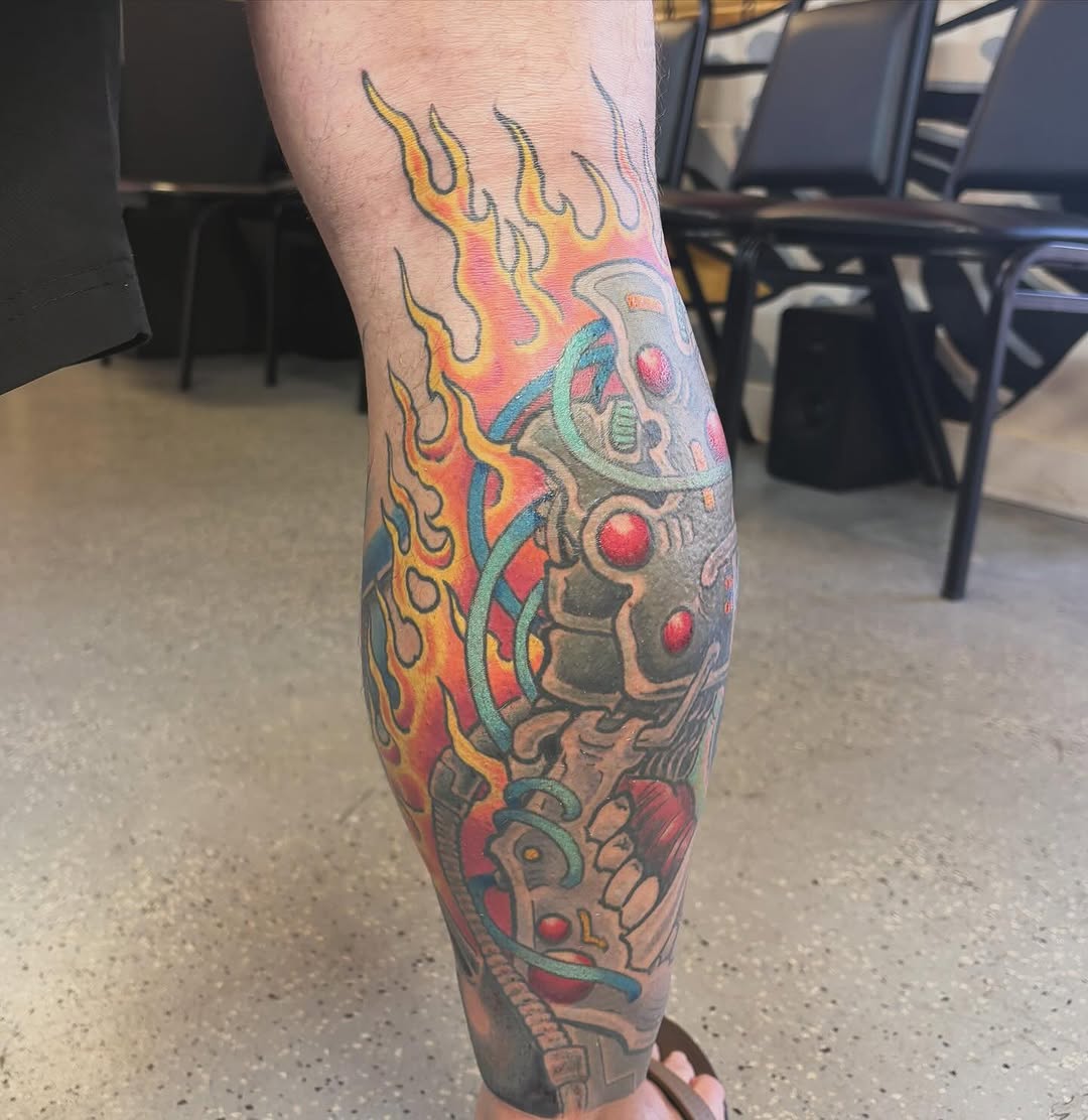 Tattoo by @dustintouchton — new_school, realism