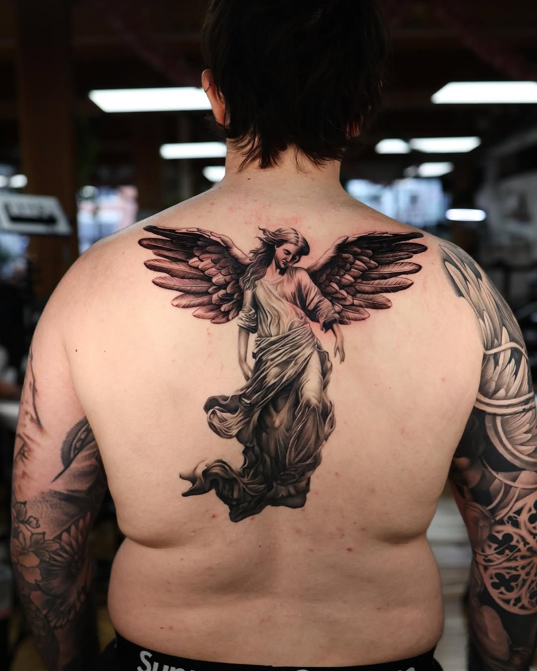 Tattoo by @tan_hope_mm — realism, black_and_grey