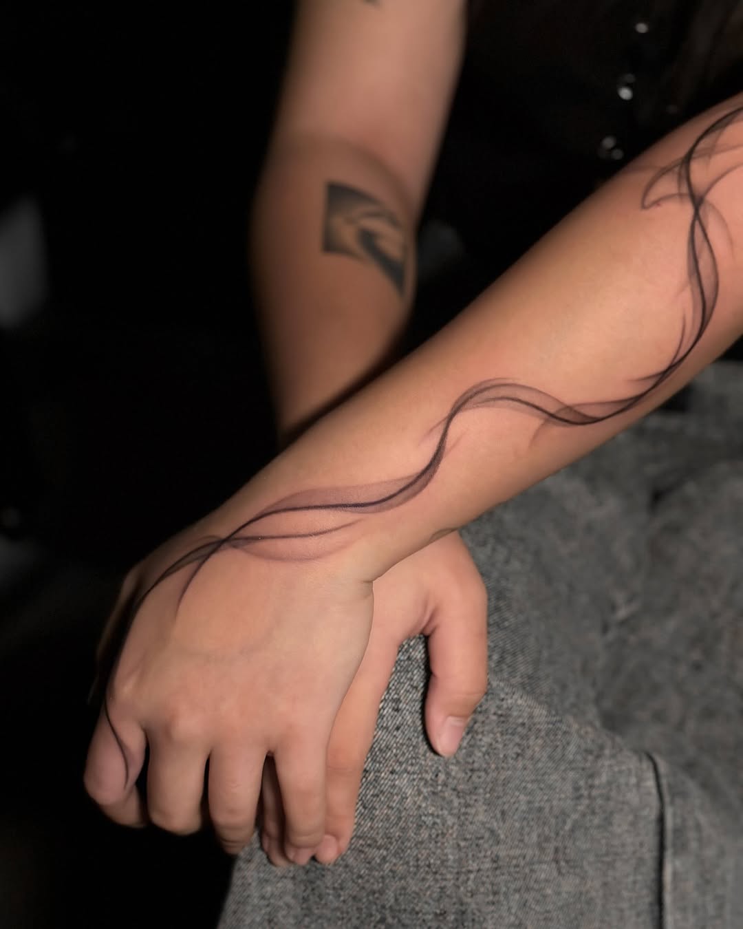 Tattoo by @chouzy_inkk — fine_line, black_and_grey