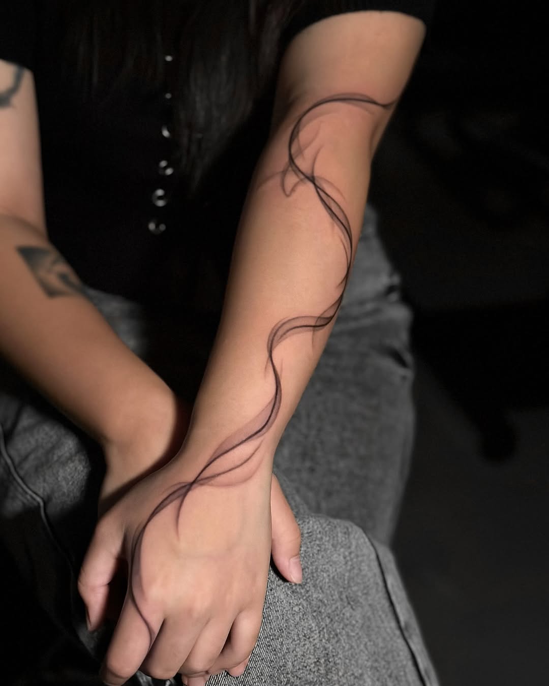 Tattoo by @chouzy_inkk — black_and_grey, fine_line